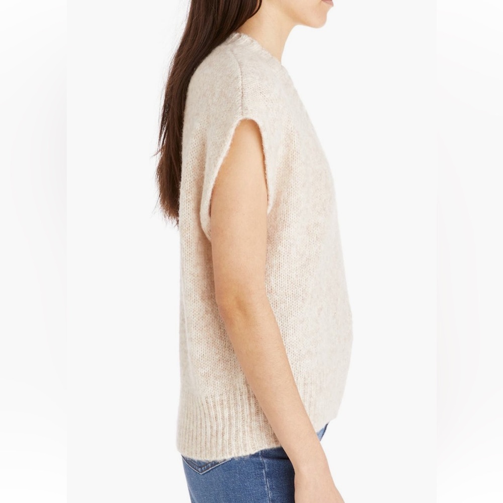 Madewell Balsam Cap Sleeve Sweater Vest - Picture 2 of 6